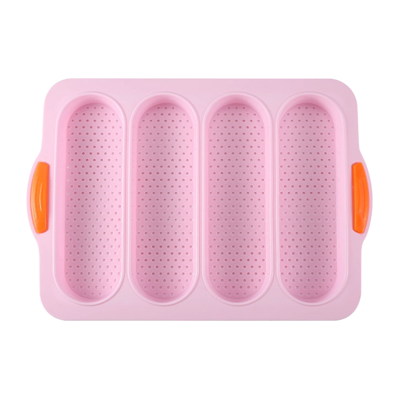 Cheers.US Silicone Baguette Pan Non-stick French Bread Baking Mould, 3 Wave  Baguette Tray Loaf Pan Bake Mold, Non-Stick Baking Liners Mat Oven Toaster Pan  Silicone Sandwich French Baking Tray 