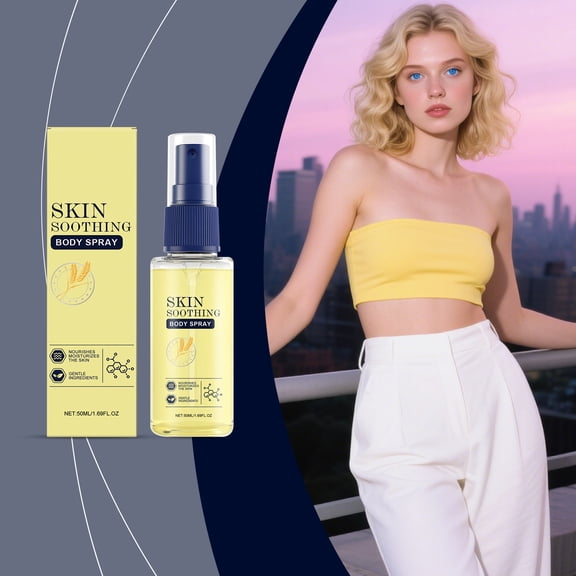 SDJMa Soothing Facial Spray for Long-Lasting Hydration – Portable Multi-Use Mist for Face, Body & Hair, 50ml