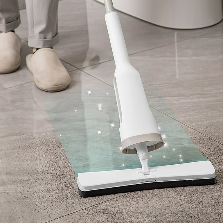 SDJMa Sponge Mop for Floor Cleaning, Self Squeeze, 180 Degreeds Rotoable  Head, Fast Absorbing, for Hard Floors, Wood, Tile, Glass, and Marble 