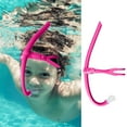thumbnail image 1 of SDJMa Swim Snorkel, One-Way Purge Valve Swimmers Snorkel for Lap Swimming Training Snorkeling, Front Mounted Training Gear with Comfortable Silicone Mouthpiece, 1 of 8
