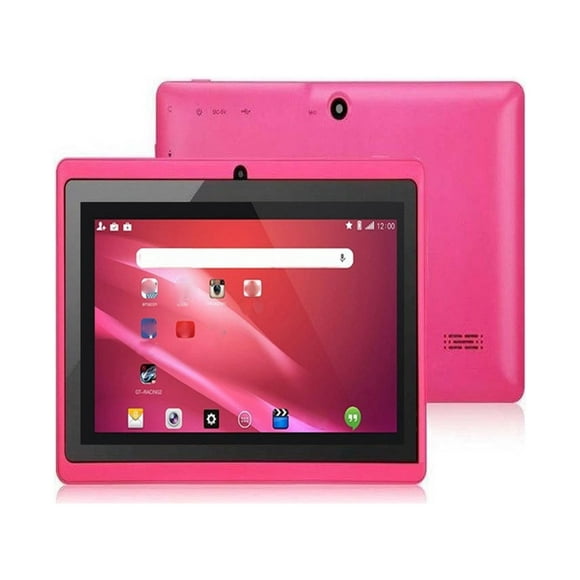 SDJMa Tablet 7 Inch 16GB Storage - Quad Core Processor Tablet PC - WiFi - Video Playback For About 8 Hours (Pink)