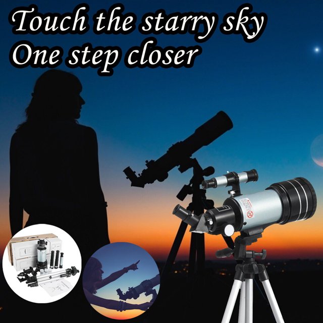 SDJMa Telescope for Kids &Adults &Beginners,70mm Aperture 300mm AZ