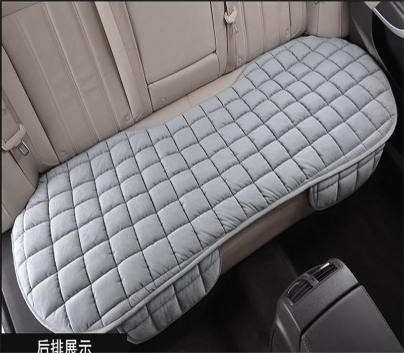 SDJMa Thicken and Rear Car Seat Cushion Nonslip Car Interior Seat Cover
