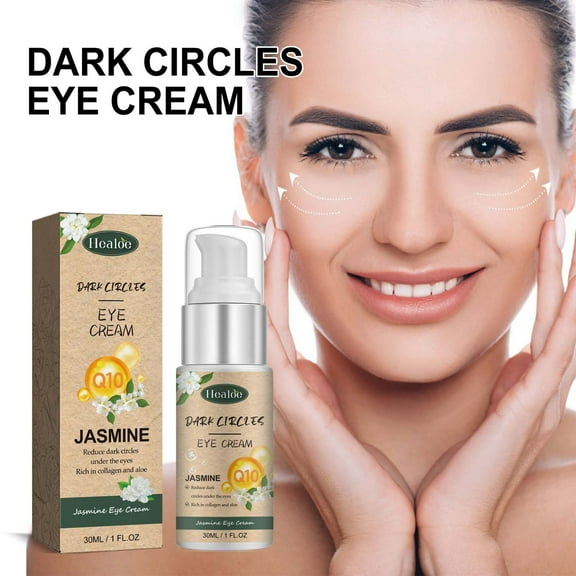 SDJMa Tightener Eye Cream Jasmine Dark Circles Removal Eye Cream Eye Bags Dark Circles Firming Eye Cream Hydrating Softening Eye Cream 30ml