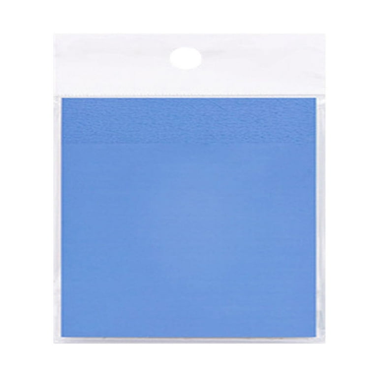 Blue Transparent Sticky Note Pads