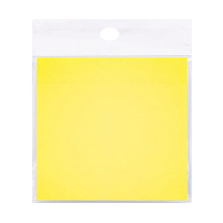 SDJMa Transparent Sticky Notes - Clear Sticky Notes Waterproof  Self-Adhesive Translucent Sticky Note Pads for Books Annotation, See  Through Sticky