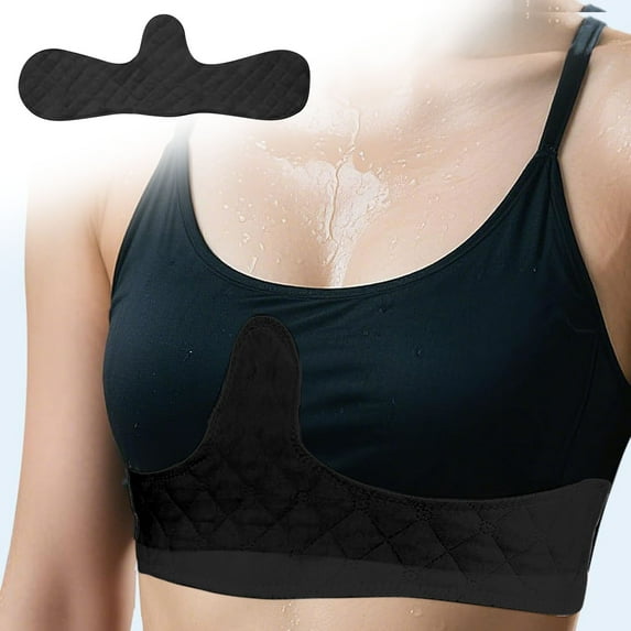 SDJMa Washable Nursing Pads, 3-Layer Eco-Friendly Breast Pads, Reusable & Absorbent for Moms (Black)