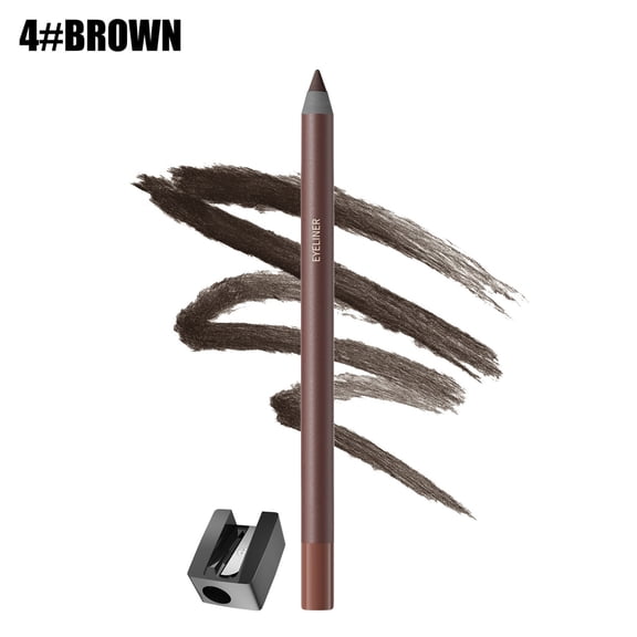 SDJMa Waterproof Eyeliner Pen, Oil-Proof, Smudge-Resistant, Precise Tip for Sharp Lines, for Long-Lasting Eye Makeup All Day (D)