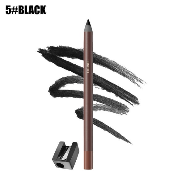 SDJMa Waterproof Eyeliner Pen, Oil-Proof, Smudge-Resistant, Precise Tip for Sharp Lines, for Long-Lasting Eye Makeup All Day (E)