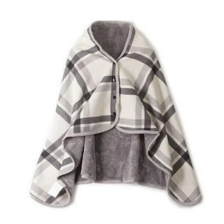 Shoulder blanket with pockets new arrivals