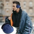 thumbnail image 1 of SDJMa Winter Men's Trendy Warm Earmuffs Super Soft Plush Back-worn Earmuffs, 1 of 4