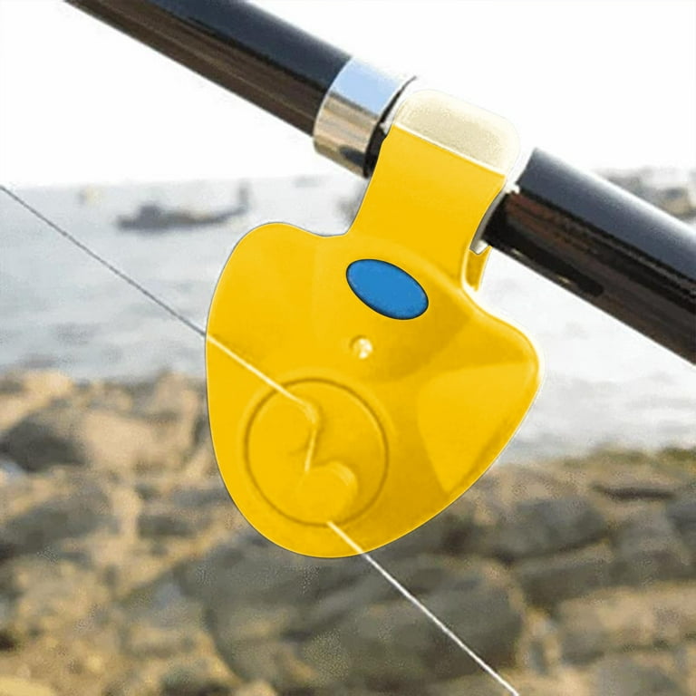 SDJMa Wireless Fishing Bite Alarm Electronic Fishing Bite Alarm Indicator  LED Light Fishing Rod with Sound Alert