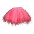 thumbnail image 1 of SDJMa Women's Casual Mini Skater Skirt Womens High Quality Pleated Gauze Short Skirt Adult Dancing Skirt, 1 of 2