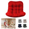 thumbnail image 1 of SDJPOI Egg Chair Cushion, Hammock Swing Replacement Cushion, Waterproof Soft Comfy Hanging Basket Seat Pads, Thicken Hanging Chair Cushion for Indoor Outdoor Furniture, 1 of 9