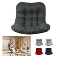 thumbnail image 1 of SDJPOI Egg Chair Cushion, Hammock Swing Replacement Cushion, Waterproof Soft Comfy Hanging Basket Seat Pads, Thicken Hanging Chair Cushion for Indoor Outdoor Furniture, 1 of 9