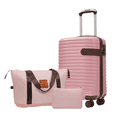 thumbnail image 1 of SDJPOI Luggage Sets 3 Piece Carry on Luggage 22x14x9 Airline Approved, Lightweight Hardshell ABS Suitcases with Wheels, 20 inch, 1 of 8