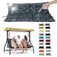 thumbnail image 1 of SDJPOI Porch Swing Replacement Cushion, 4" Thick Waterproof 2-3 Seater Bench Cushion with Backrest, Outdoor Swing Cushions for Outdoor Furniture（Hummingbird,70*40in）, 1 of 6
