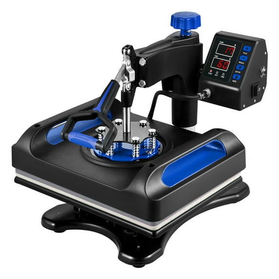 SDKEHUI 460 mm x 380 mm Blue Heat Press Machine