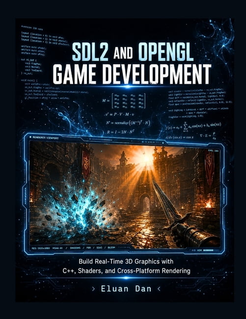 SDL2 and OpenGL Game Development: Build Real-Time 3D Graphics with C++, Shaders, and Cross-Platform Rendering, (Paperback)