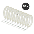 thumbnail image 1 of SDN Custom Clear Heat Resistant Tape for Sublimation, Heat Tape 12.7MMx33M (10 Pack), 1 of 8
