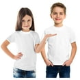 thumbnail image 1 of SDN Custom Unisex Blank Polyester Tshirts for Sublimation, Short Sleeves & Crew Neck (5 Pack) - 2T, 1 of 6