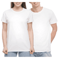 thumbnail image 1 of SDN Custom Unisex Polyester Blank Sublimation T-shirt, Short Sleeves & Crew Neck (5 Pack), 1 of 2