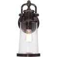 thumbnail image 1 of SDN8407IB-Quoizel Lighting-Steadman 16 Inch Medium Outdoor Wall Lantern Transitional Aluminum, 1 of 3