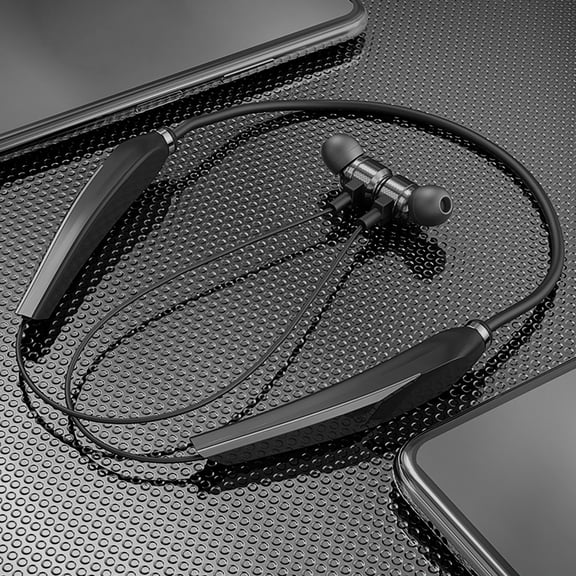 SDNALL Bluetooth Surround Sound, Neck Bluetooth Headset, Neck Bluetooth Earphone in-Ear Stereo Surround Sound Sports Bluetooth Headset