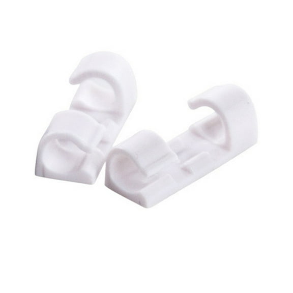 SDNall Adhesive Cable Clips, Clip on Tie, 16Pcs / Pack Self-Adhesive Wire organizer Line Cable Clip Buckle Plastic Clips Ties Fixer Fastener Large Size, Usb Cable organizer, Charging Cable organizer