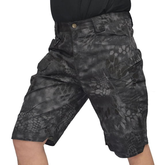 SDNall Cargo Shorts for Men Shorts Classic Twill Work Wear Combat Cargo Pants (Dark Gray, Sizes S-XXXXXL)