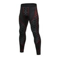 thumbnail image 1 of SDNall Compression Pants Men Sports Stretch Leggings Trousers Breathable Quick-Drying Wicking Fitness Pants Workout Pants for Men Sizes:S-2XL, 1 of 9
