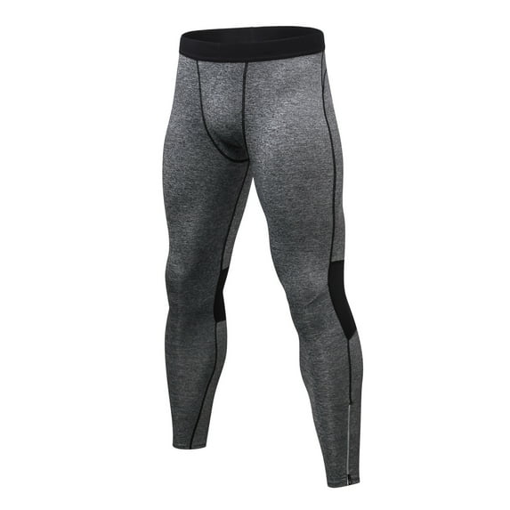 SDNall Compression Pants Men Sports Stretch Leggings Trousers Breathable Quick-Drying Wicking Fitness Pants Workout Pants for Men Sizes:S-2XL