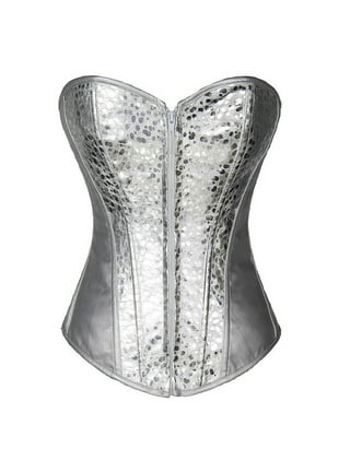 口コミ・レビューで人気商品を探そう Corset Walmart.com - Silver | Lingerie Womens in Bustiers & トップス