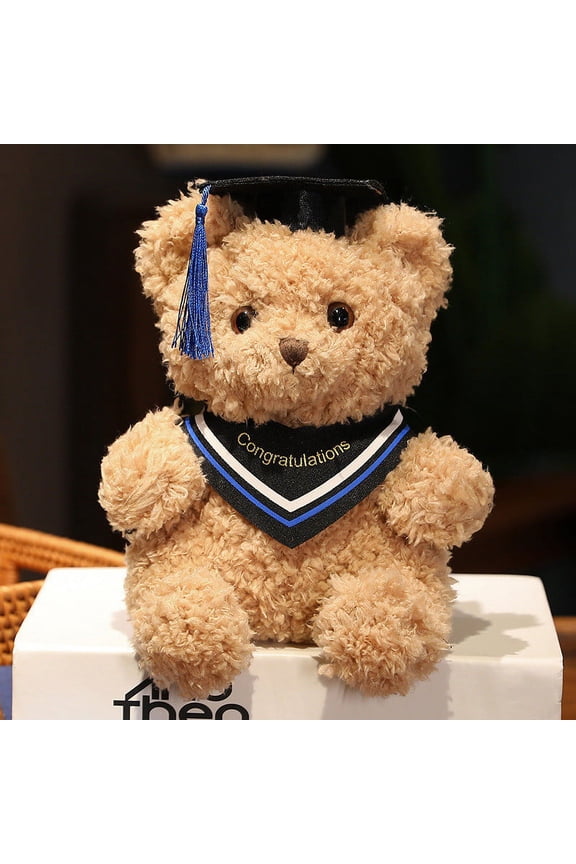 Graduation Gifts for Her, Graduation Gifts for Him, Graduation Bear Class of 2023 Graduation 9 inch Graduation Bear Gift Kindergarten Graduation Stuffed Graduation Doll with Diploma and Sash