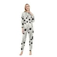 thumbnail image 1 of SDNall Halloween Pajamas Family Woman Halloween Fashion Cute Ghost Print Plush Long Sleeved Jumpsuit Family Parent-Child Wear Mom, 1 of 8