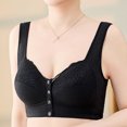 thumbnail image 1 of SDNall Lace Bralette for Women, Front Closure Wireless Comfort Bra with Breathable Fabric in Beige, Supportive and Soft for Daily Wear, 1 of 7