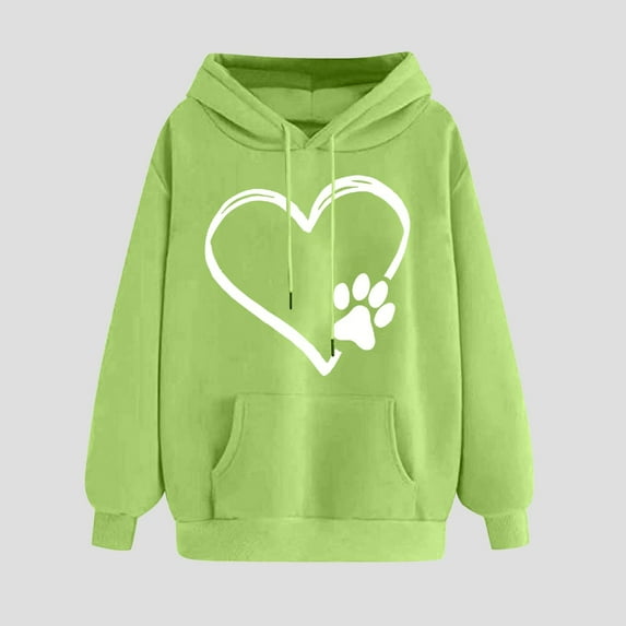 SDNall Long Hoodie for Women, Womens Pullover Hoodie, Womens Pullover Sweatshirt, Womens Print Winter Hoodie Pullover Long Sleeved Comfortable Sweatshirt