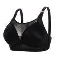 thumbnail image 1 of SDNall Mature Comfort with Style: Plus-Size Bras with Soft Cups and Adjustable Straps (Black Sizes:L-3XL), 1 of 9
