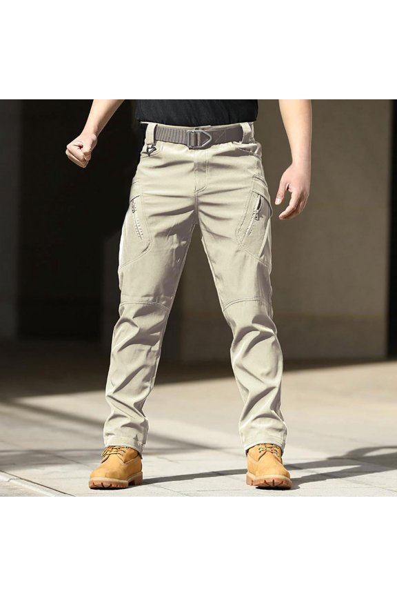 Men'S Casual Pants Pants Pocket Water Ripstop Hiking Pants Lightweight Cargo Fishing Military Pants
