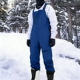thumbnail image 1 of SDNall Men's Ski Snowsuit Waterproof Windproof Insulated Overalls, Thermal Snowboard Pants with Suspenders for Snow Sports, 1 of 9
