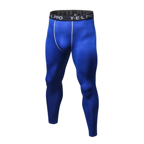 SDNall Mens Compression Pants Sports Stretch Leggings Trousers Breathable Quick-Drying Wicking Fitness Pants Mens Workout Pants Sizes:S-2XL