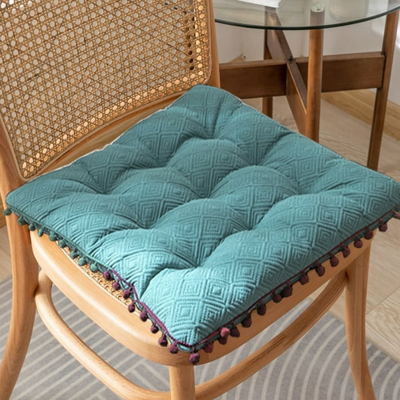 SDNall Outdoor Chair Cushions, Living Room Chairs, Solid Chair Cushion Super Soft Comfortable and Breathable Seat Cushion Easy To Carry Suitable for Kitchen Dining Room Living Room Bedroom