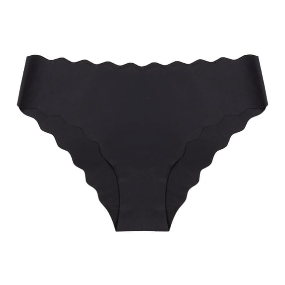 SDNall Plus Size Women's Low Rise Briefs, Breathable Seamless Underwear, Soft Nylon Blend Panties with Comfortable Fit for Everyday Wear