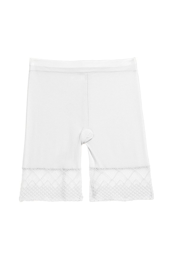 Shapewear Shorts for Women High Waist Tummy Control Butt Lifting with Lace Trim Seamless Bodyshaper