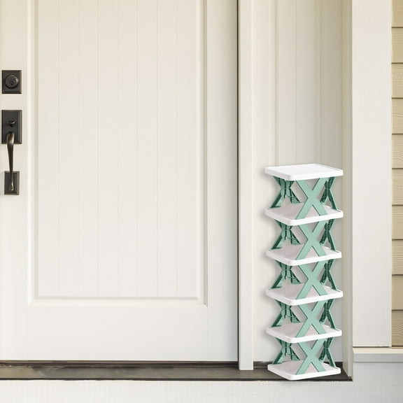 SDNall Shoe Storage Cabinet, Small Storage Cabinet, Shoe Storage Rack, Household Space Saving Storage Plastic Multi-Layer Shelf Small Shoe Cabinet, Cabinet Shelf Rack, Small Storage Shelf