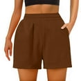 thumbnail image 1 of SDNall Shorts with Pockets for Women, Casual Shorts for Women, Sweatpant Shorts Women, Fashion Womens Casual Solid Ladies Loose Shorts Pocket Pants Sweatpants, Loose Shorts Women, 1 of 7