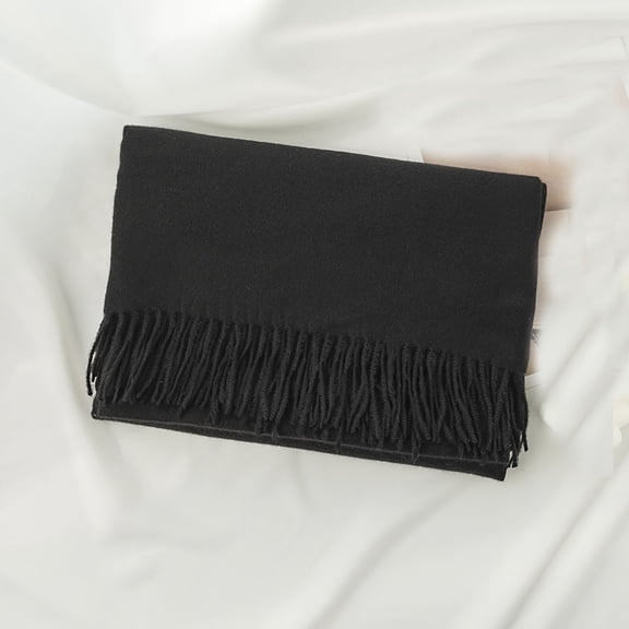 SDNall Solid Color Womens Scarf Shawl, Soft Faux Wrap for Women, Versatile All Season Wearable Blanket, Elegant Accessory for Daily Use and Travel