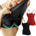 thumbnail image 1 of SDNall Sports Bra 2-Pack for Women Wirefree Padded Medium Support Yoga Bras with Removable Cups for Gym Running Workout and Sleeping, 1 of 5