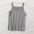 thumbnail image 1 of SDNall Toddler Girls T-Shirts & Tank Tops Summer Sweat-Absorbing Breathable Stretch Bottoming Camisole Top Age:4-5 Years, 1 of 8
