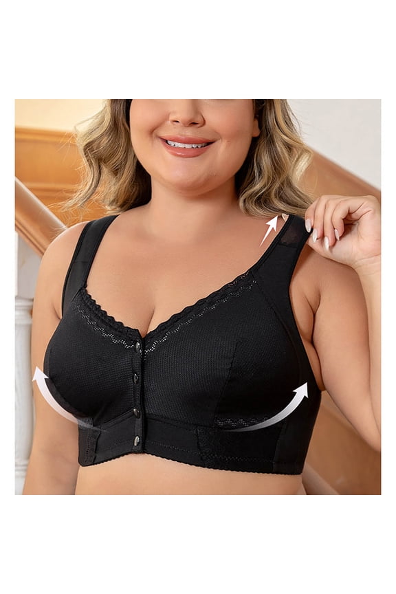 Wire-Free Comfort Bra for Women, Oversized Soft Cup, Breathable Nylon Fabric, for Everyday Wear and Sleep